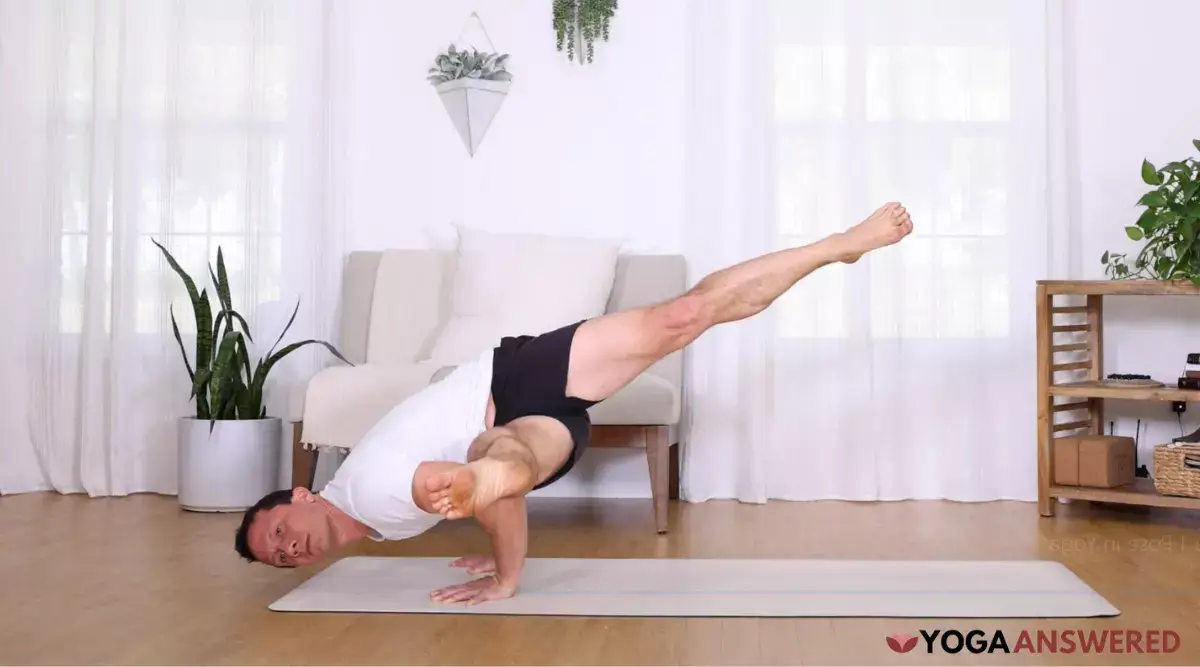 how to do pose dedicated to the sage koundinya i
